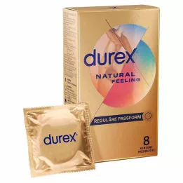 DUREX Preservativos de tacto natural, 8 unidades