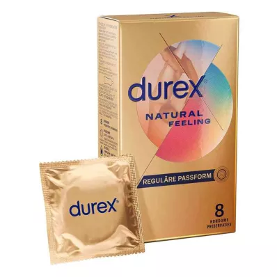 Preservativos Durex Natural Feeling (8 piezas)