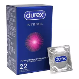 DUREX Preservativos intensos, 22 uds