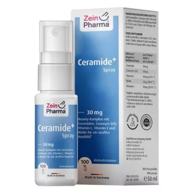 CERAMIDE Más Biotina &amp; Q10 Spray, 50 ml