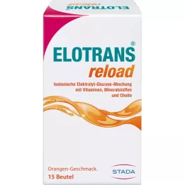 ELOTRANS reload Polvo electrolítico con vitaminas, 15X7,57 g