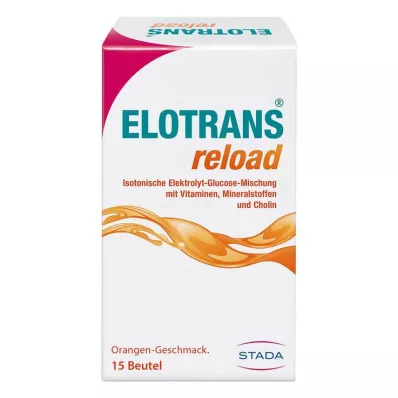 Elotrans recarga electrolito en polvo con vitaminas, 15x7,57 g