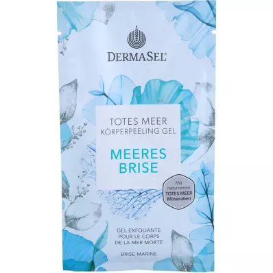 DERMASEL Gel exfoliante corporal del Mar Muerto Sea Breeze, 35 ml