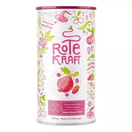 ROTE KRAFT Cúrcuma+Maca+Acai+Proteína en polvo vegano, 600 g