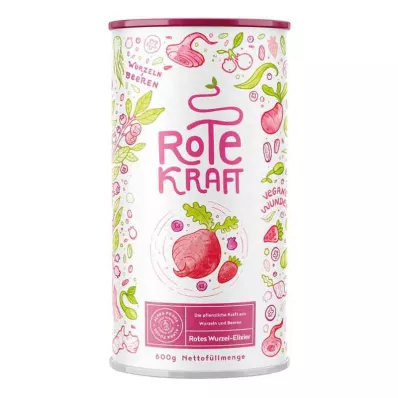 Red Power Cúrcuma+maca+acai+prot.rosmel Veg.pulv.(600 gramos)