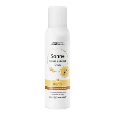 Protección solar &amp; spray bronceador bronce LSF 30, 150 ml