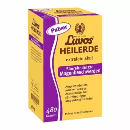 LUVOS Tierra cicatrizante extrafina estómago ácido agudo, 480 g
