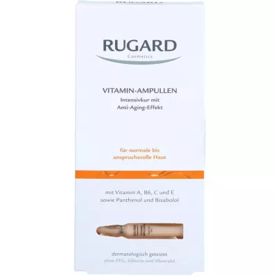 RUGARD Ampollas de vitaminas, 7X2 ml