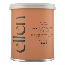 ELLEN tampón probiótico fuerte, 8 uds