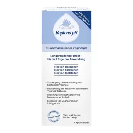 REPLENS pH gel vaginal aplicadores precargados, 4 uds