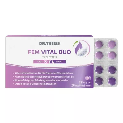 Dr. Theiss Fem Vital Duo tabletas, 56 piezas