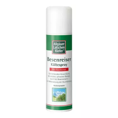 Spray frío para arañas vasculares de pino de montaña de Allgäu, 150 ml