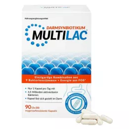 MULTILAC Intestinal Synbiotic cápsulas entéricas, 3 x 30 uds