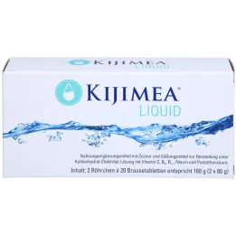 KIJIMEA Comprimidos efervescentes líquidos, 40 unidades