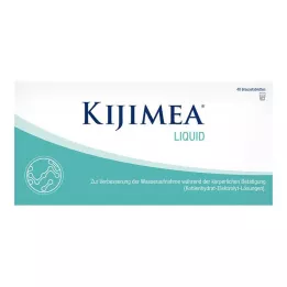 KIJIMEA Comprimidos efervescentes líquidos, 40 unidades