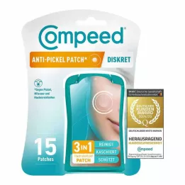 COMPEED Parche discreto anti espinillas, 15 uds