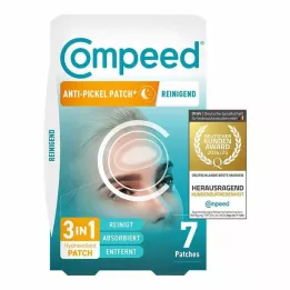 COMPEED Parche limpiador anti espinillas, 7 uds