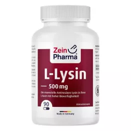 L-LYSIN 500 mg cápsulas, 90 unid