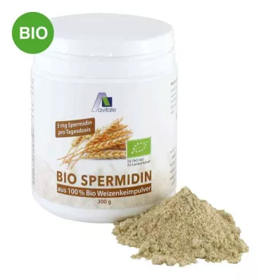 Espermidina 5 mg en polvo orgánico (300 g)