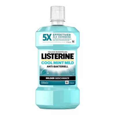 Enjuague bucal Listerine Cool Mint sabor suave, 500 ml