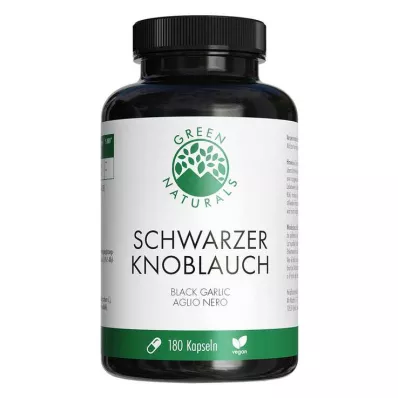 Green Naturals Ajo Negro 750 mg Kps Vegano, 180 PCS
